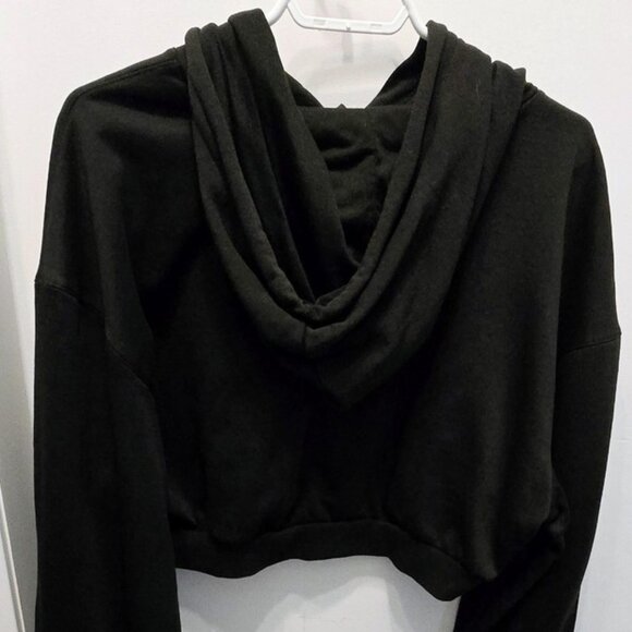 *NWOT* BLACKPINK x H&M 2021 Cropped Hoodie (Size L) - Lisa Jennie Rose Jisoo - Picture 3 of 5